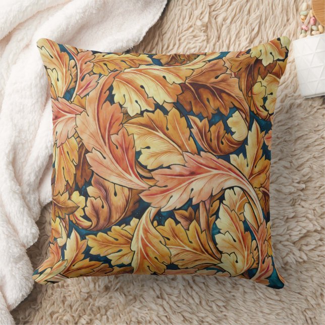 William Morris Acanthusblad Herfstpatroon Kussen (Deken)
