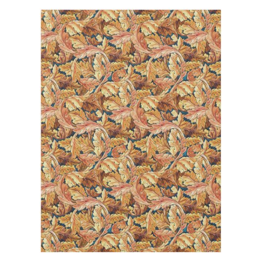 William Morris Acanthusblad Herfstpatroon Tafelkleed (Voorkant)