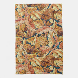 William Morris Acanthusblad Herfstpatroon Theedoek