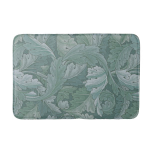 William Morris Acanthusblad Tealblauw Patroon Badmat