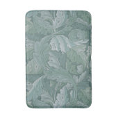 William Morris Acanthusblad Tealblauw Patroon Badmat (Voorkant Verticaal)