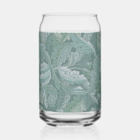 William Morris Acanthusblad Tealblauw Patroon