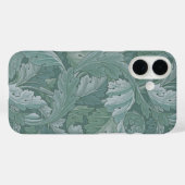William Morris Acanthusblad Tealblauw Patroon Case-Mate iPhone Case (Achterkant (horizontaal))