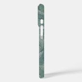 William Morris Acanthusblad Tealblauw Patroon Case-Mate iPhone Case (Achterkant / Links)