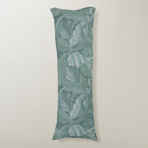 William Morris Acanthusblad Tealblauw Patroon Lichaamskussen