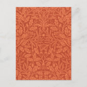 William Morris Acorn Wallpaper Natuur Design Briefkaart (Voorkant)