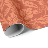 William Morris Acorn Wallpaper Natuur Design Cadeaupapier (Rol Hoek)