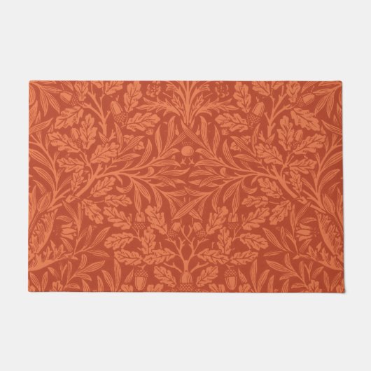 William Morris Acorn Wallpaper Natuur Design Deurmat (Voorkant)