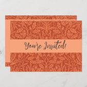 William Morris Acorn Wallpaper Natuur Design Kaart (Voorkant / Achterkant)