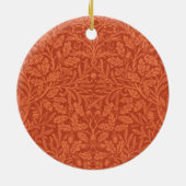 William Morris Acorn Wallpaper Natuur Design Keramisch Ornament (Achterkant)