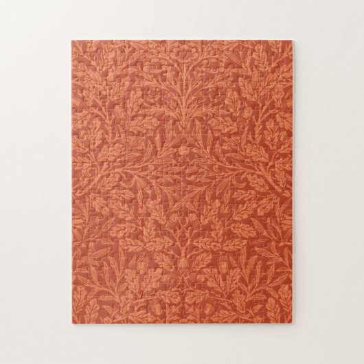 William Morris Acorn Wallpaper Natuur Design Legpuzzel (Verticaal)
