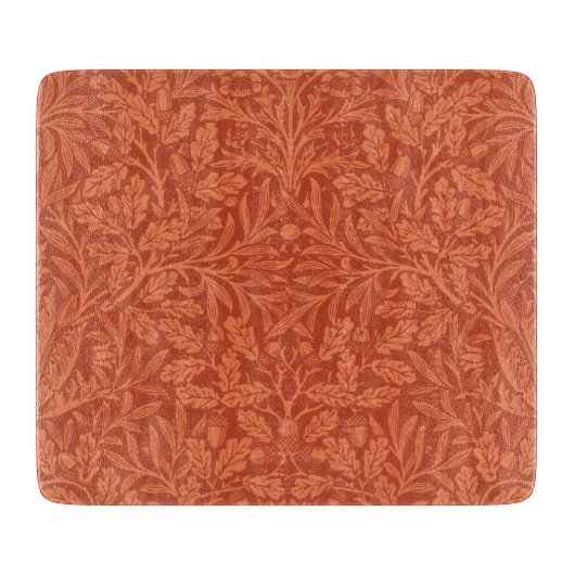 William Morris Acorn Wallpaper Natuur Design Snijplank (Voorkant)