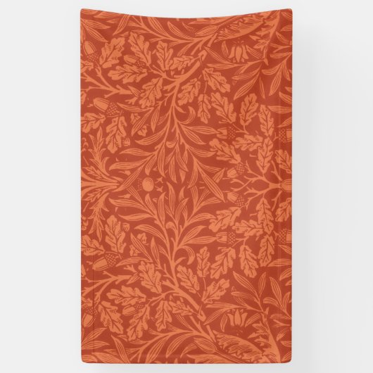 William Morris Acorn Wallpaper Natuur Design Spandoek (Verticaal)