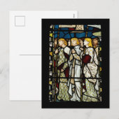 William Morris - Alle heiligen Feestdagenkaart (Voorkant / Achterkant)