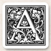 William Morris Alphabet "A" Onderzetter (Voorkant)