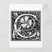 William Morris Alphabet "C" Briefkaart (Voorkant)