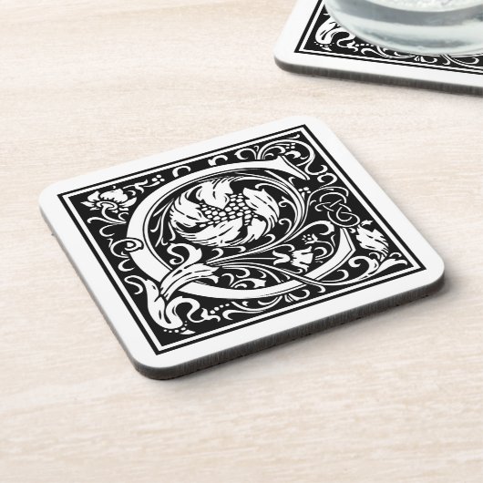 William Morris Alphabet "C" Onderzetter (Linkerzijde)