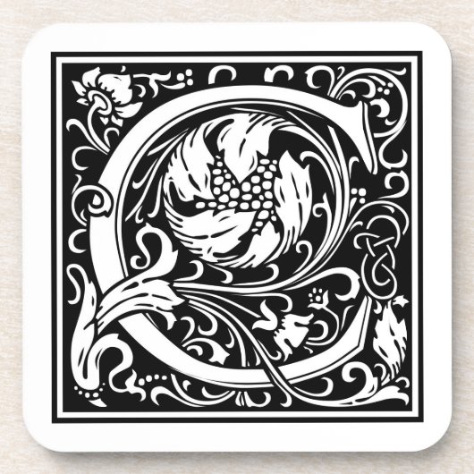 William Morris Alphabet "C" Onderzetter (Voorkant)