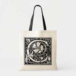 William Morris Alphabet "C" Tote Bag