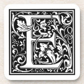 William Morris Alphabet "E" Drankjes Onderzetter (Voorkant)