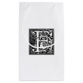 William Morris Alphabet "F" Klein Cadeauzakje (Achterkant)