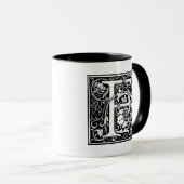 William Morris Alphabet "F" Mok (Voorkant rechts)