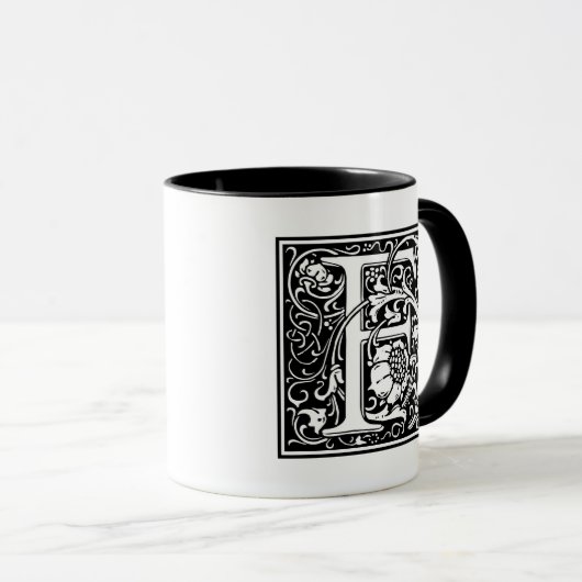 William Morris Alphabet "F" Mok (Voorkant rechts)