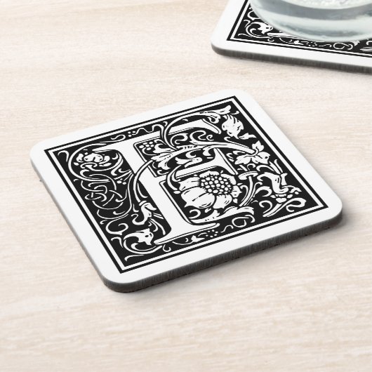 William Morris Alphabet "F" Onderzetter (Linkerzijde)