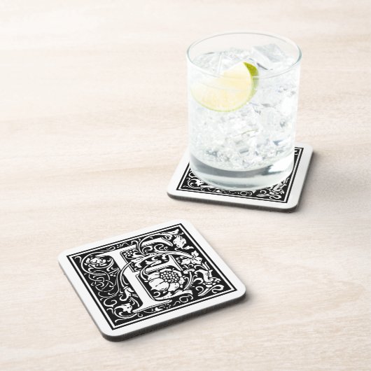 William Morris Alphabet "F" Onderzetter (Rechterzijde)