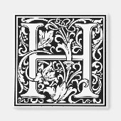 William Morris Alphabet "H" Magneet (Voorkant)