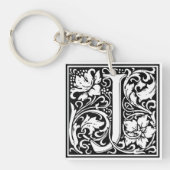William Morris Alphabet "J" Sleutelhanger (voorkant)