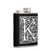 William Morris Alphabet "K" Heupfles (Rechts)