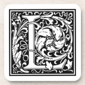 William Morris Alphabet "L" Drankjes Onderzetter (Voorkant)