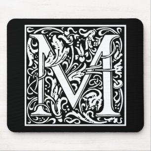 William Morris Alphabet "M" Muismat