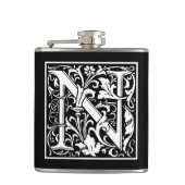 William Morris Alphabet "N" Heupfles (Voorkant)