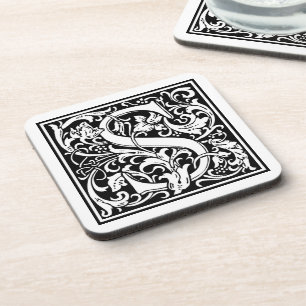William Morris Alphabet "S" Drankjes Onderzetter