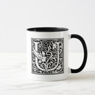 William Morris Alphabet "U" Mok