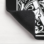 William Morris Alphabet "V" Muismat (Hoek)