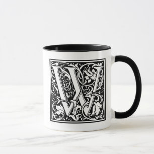 William Morris Alphabet "W" Mok