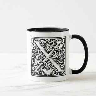William Morris Alphabet "X" Mok
