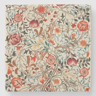 William Morris Ancanthus Portiere Design Stenen Onderzetter