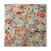 William Morris Ancanthus Portiere Design Tegeltje (Voorkant)