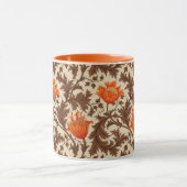 William Morris Anemone, Beige, Brown & Rust Sinaas Mok (Midden)