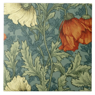 William Morris Anemone Bloem Tegeltje