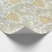 William Morris  Anemone Bloempatroon Cadeaupapier (Hoek)
