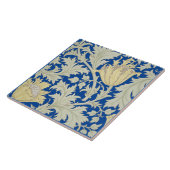 William Morris Anemone Bloempatroon Tegeltje (Zijkant)