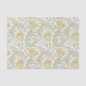 William Morris  Anemone Bloempatroon Tissuepapier (Voorkant)