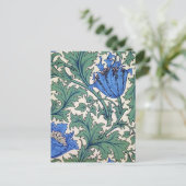 William Morris "Anemone" Briefkaart (Staand voorkant)