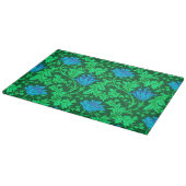 William Morris Anemone, Emerald Green en Blue Snijplank (Hoek)