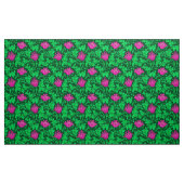 William Morris Anemone, Emerald Green en Fuchsia Stof (Yard (91,4 cm))